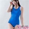 ＜ＦｉｔｔｙＳａｔｉｎ＞クロッチレススクール水着　（ブルー　ＸＬ）(コスチューム)